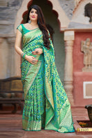 Load image into Gallery viewer, Banarasi Satin Silk Saree