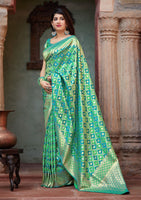 Load image into Gallery viewer, Banarasi Satin Silk Saree