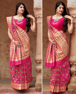 Banarasi Patola Soft Silk Saree