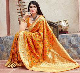 Banarasi Patola Soft Silk Saree