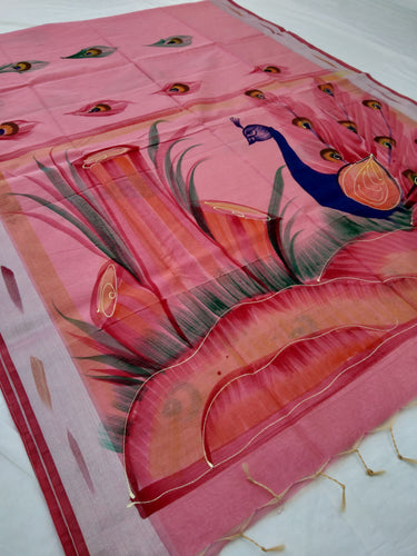 Lenin Fancy Paint Saree