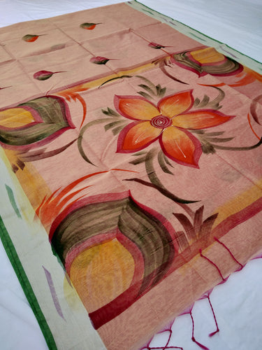 Lenin Fancy Paint Saree