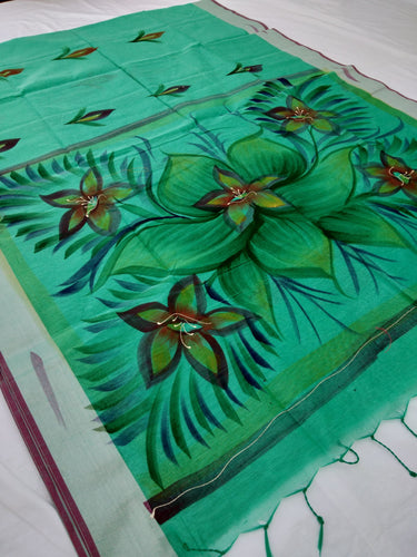 Lenin Fancy Paint Saree