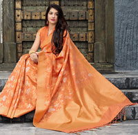 Load image into Gallery viewer, Banarasi Silk Sona Chand Saree