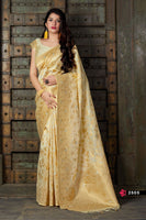 Load image into Gallery viewer, Banarasi Silk Sona Chand Saree