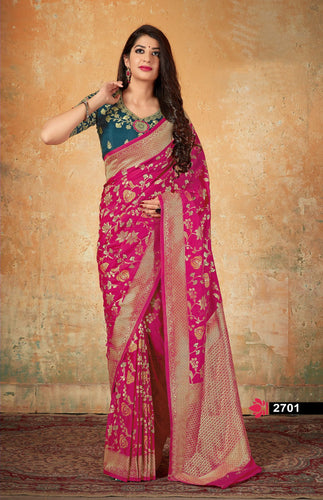 Exclusive Soft Silk Banarasi Saree