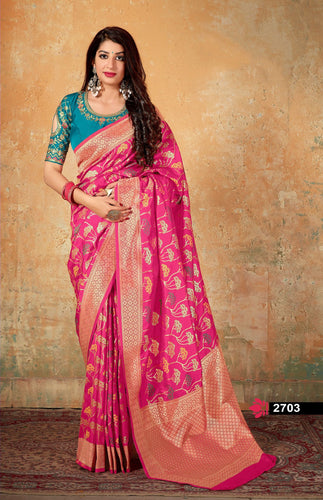 Exclusive Soft Silk Banarasi Saree