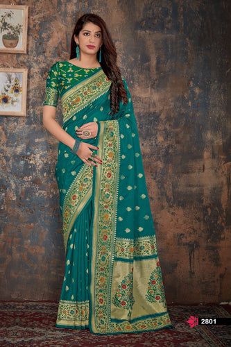 Gorgeous Paithani Patola Soft Silk Saree