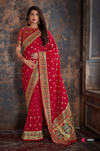 Gorgeous Paithani Patola Soft Silk Saree