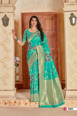 Distinctive Banarasi Soft Silk