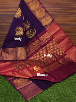 Kuppadam Rich Silk Cotton Saree