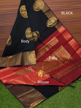 Kuppadam Rich Silk Cotton Saree