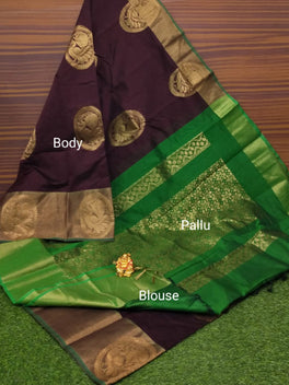 Kuppadam Rich Silk Cotton Saree