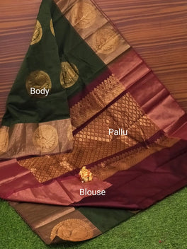 Kuppadam Rich Silk Cotton Saree