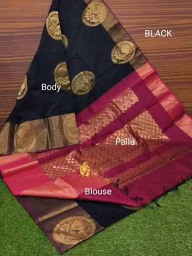 Kuppadam Rich Silk Cotton Saree
