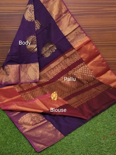 Kuppadam Rich Silk Cotton Saree