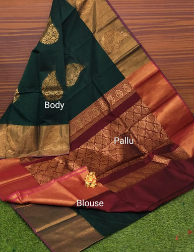 Kuppadam Rich Silk Cotton Saree