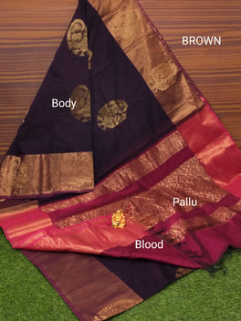 Kuppadam Rich Silk Cotton Saree
