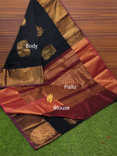 Kuppadam Rich Silk Cotton Saree