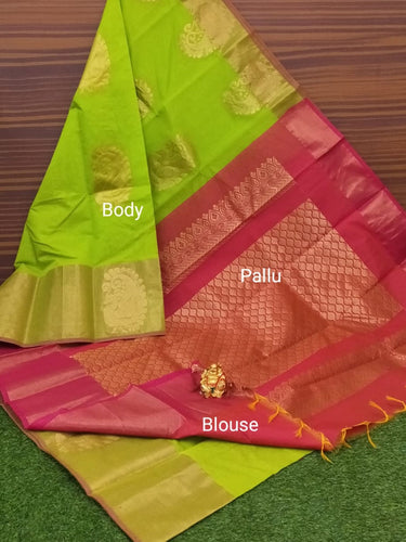 Kuppadam Rich Silk Cotton Saree