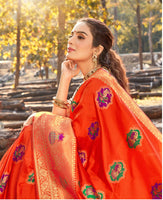 Load image into Gallery viewer, Unique Designer Banarasi Saree