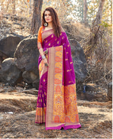 Load image into Gallery viewer, Unique Designer Banarasi Saree
