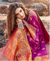Load image into Gallery viewer, Unique Designer Banarasi Saree