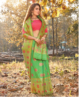 Load image into Gallery viewer, Unique Designer Banarasi Saree