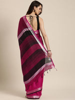 Load image into Gallery viewer, Tanya Adorable Linen Checkered Women&#39;s Sarees