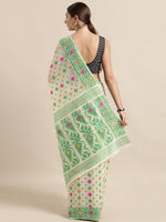 Load image into Gallery viewer, Elite Jamdani Cotton Silk Women&#39;s Sarees