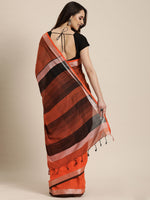 Load image into Gallery viewer, Tanya Adorable Linen Checkered Women's Sarees
