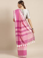 Load image into Gallery viewer, Latest Attractive Stylish Pumpum Angolla Linen Women&#39;s Sarees