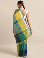 Load image into Gallery viewer, Tanya Adorable Linen Checkered Women's Sarees