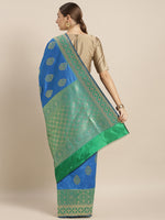 Load image into Gallery viewer, Elegant Meena Work Katan Silk Saree