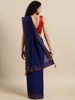 Load image into Gallery viewer, Divine Elegant Vichitra Silk Saree