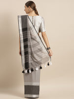 Load image into Gallery viewer, Latest Attractive Stylish Pumpum Angolla Linen Women&#39;s Sarees