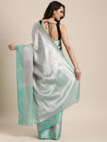 Load image into Gallery viewer, Charvi Attractive Kora Muslin Silk Women&#39;s Sarees