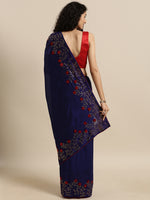 Load image into Gallery viewer, Charvi Attractive Vichitra Silk Saree