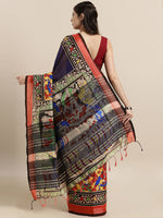 Load image into Gallery viewer, New Attractive Linen Kalamkari Saree