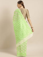 Load image into Gallery viewer, Elite Jamdani Cotton Silk Women&#39;s Sarees