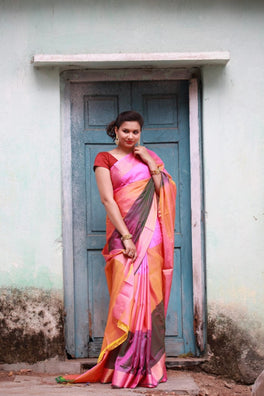 Uppada Pure Silk Handwoven Silk Saree