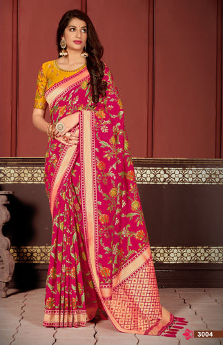 Elegant Banarasi Soft Silk Saree