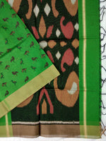 Load image into Gallery viewer, Fancy Cotton Pochampalli Pallu Saree