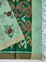 Load image into Gallery viewer, Fancy Cotton Pochampalli Pallu Saree