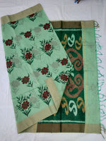 Load image into Gallery viewer, Fancy Cotton Pochampalli Pallu Saree