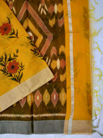 Load image into Gallery viewer, Fancy Cotton Pochampalli Pallu Saree