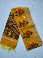 Load image into Gallery viewer, Fancy Cotton Pochampalli Pallu Saree