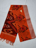 Load image into Gallery viewer, Fancy Cotton Pochampalli Pallu Saree