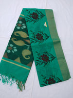 Load image into Gallery viewer, Fancy Cotton Pochampalli Pallu Saree