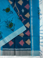 Load image into Gallery viewer, Fancy Cotton Pochampalli Pallu Saree